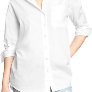 Old Navy poplin boyfriend shirt xxl